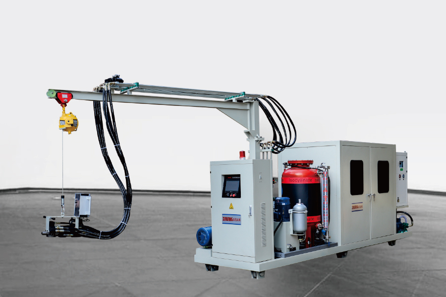 Máquina de inyección de espuma de alta presión de poliuretano de ciclopentano con vía Máquina de inyección de espuma de alta presión de poliuretano de ciclopentano con vía